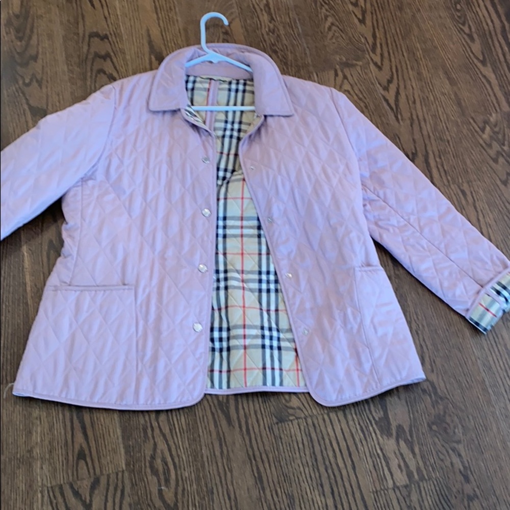 Burberry quilted button coat